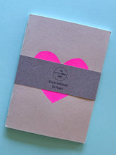 Load image into Gallery viewer, LOVE HEART A6 BLANK NOTEBOOK
