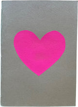 Load image into Gallery viewer, LOVE HEART A6 BLANK NOTEBOOK
