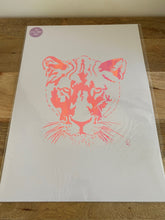 Load image into Gallery viewer, LOUISE THE LIONESS SCREEN PRINT - Mxd Colours

