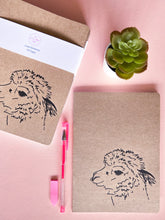 Load image into Gallery viewer, ALPACA A5 LINED NOTEBOOK
