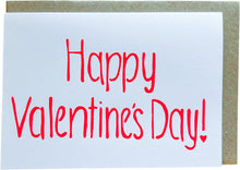 Load image into Gallery viewer, HAPPY VALENTINE&#39;S DAY - Valentine&#39;s Day Red
