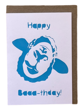 Load image into Gallery viewer, HAPPY BAAA-THDAY! - Bright Blue

